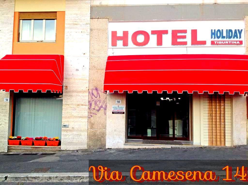 Tiburtina Hotel Holiday Rom Exteriör bild