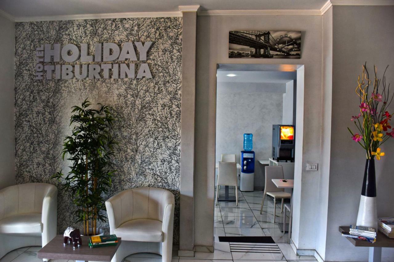 Tiburtina Hotel Holiday Rom Exteriör bild